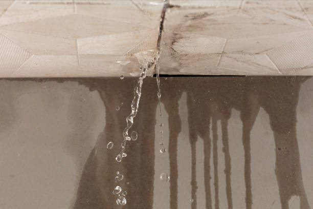 Professional Flood Damage Cleanup technician working in Nellis, WV